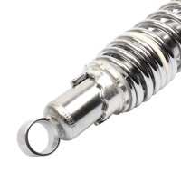 Adjustable chrome shock absorber pair for Kawasaki Z 650 B # 1977-1980