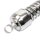 Adjustable chrome shock absorber pair for Kawasaki Z 650 B # 1977-1980