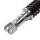 Adjustable chrome/black shock absorber pair for Yamaha RD 125 200 # 1975