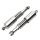 Adjustable chrome shock absorber pair for Honda CB 750 K Four # 1969-1976