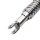 Adjustable chrome shock absorber pair for Honda CB 750 K Four # 1969-1976