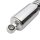 Adjustable chrome shock absorber pair for Honda CB 750 K Four # 1969-1976