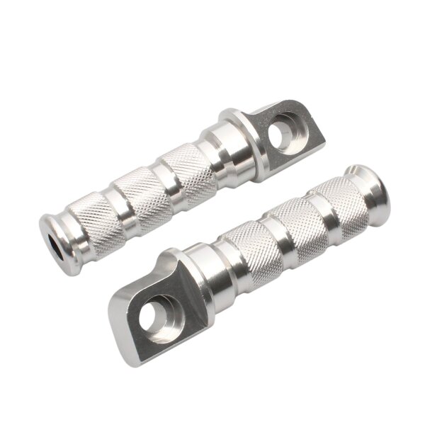 Juego de reposapi&eacute;s aluminio redondo trasero para Kawasaki GPX GPZ ZR ZRX ZXR