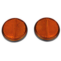 Set catarifrangenti giallo / nero per Kawasaki Z 900 Z1...