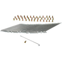 Jeu de rayons mamelon arri&egrave;re 18 "m zinc pour...
