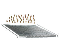 Jeu de rayons avant 19 "avec &eacute;crou zinc pour...