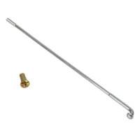 Jeu de rayons avant 19 "avec &eacute;crou zinc pour...