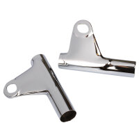 Paire de douilles chrom&eacute;es pour Kawasaki Z 900...