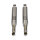 Set ammortizzatori cromati per Kawasaki H1 500 KH 500 H2 750 # 45014-056