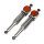 Jeu damortisseurs chrom&eacute;s pour Kawasaki Z 900 Z1 Z1A Z1B # 45014-072