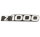 Embl&egrave;me de capot lat&eacute;ral pour Kawasaki Z 1000 A1 A2 # 56018-262