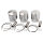 Set pistone maggiorato 0,50 mm per Kawasaki KH 400 S3 400 Mach 2