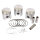 Piston set oversize 0.75 mm for Kawasaki H1 500 H1 500 Mach 3