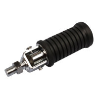 Set repose-pieds universel chrom&eacute; pour Kawasaki Z...