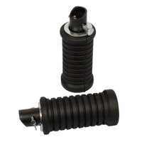 Set repose-pieds arri&egrave;re noir pour Kawasaki Z 440...