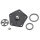 Kit r&eacute;paration de robinet d essence Kawasaki H1-500 H2-750 Mach III IV KH500 A8