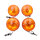 4x Intermitente para Kawasaki Z 1 900 400 440 650 750 1000 23040-029