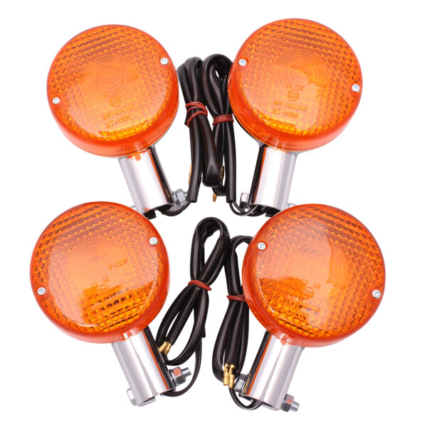 4x Clignotants Indicateur pour Yamaha SR 500 XV 750 920 1000 XJ 650 XS 1100