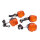 4x Intermitente para Honda XL 125 185 MTX 200 XL 250 500 33500-437-671