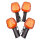 4x Intermitente para Honda CB 250 ND 400 N 33400-kk9-690 33650-443-611