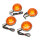 Blinker-Set Yamaha XVS 125 Dragstar XV 250 Virago 535 750 1000 42X-83330-KO
