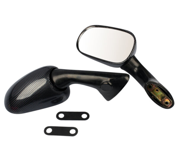 2x Specchio retrovisori per Honda NSR 125 RVF 750 CBR 900 RR 88120-MWO-791