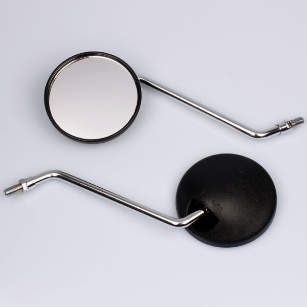 Mirror Set for Yamaha DT 80 125 175 RD 50 80 200 XT 250 350 500 600 1Y1-26292-60