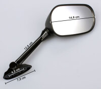Mirror Set for Suzuki GS 500 F 2004-2006 56600-01DA0...
