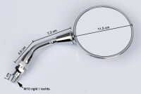 2x Specchio retrovisori per Moto Guzzi 1100 California...