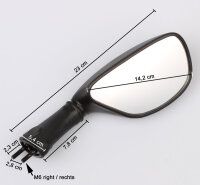 Mirror Set for Kawasaki ZX 6 636 9 ZZR 600 56001-1483...