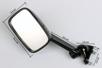 Spiegel-Set f&uuml;r Kawasaki ZZR 600 ZX600D ZX600E 90-04...