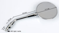 2x Specchio retrovisori per Moto Guzzi 750 Nevada Club...