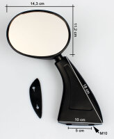 Mirror Set for Suzuki GSX 600 750 F Katana (Import)...