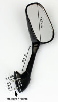 Spiegel-Set f&uuml;r Yamaha YZF-R6 RJ05 RJ09 R6S YZFR6S...