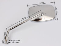 Mirror Set for Aprilia SCARABEO 125 150 8102835 8102836