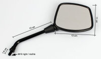 Spiegel-Set f&uuml;r Kawasaki GPZ 305 Z 750 1000 1100...