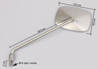Mirror Set for Piaggio Beverly 125 ZAPM28 CM067403