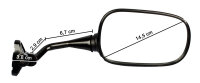 Spiegel-Set f&uuml;r Honda CBF 600 S PC38 Bj. 2004-2005...