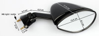 Spiegel-Set f&uuml;r Kawasaki ZX 12 R Bj. 2002-2005...