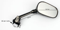 Mirror Set for Kawasaki ZX 6 R 2007-2008 56001-0084...