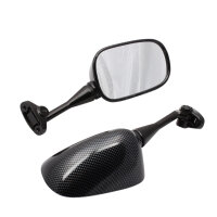 2x R&eacute;troviseur Miroir Carbon Look pour Honda CB...