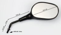 Spiegel-Set f&uuml;r Honda SH 125i 150i 88210-K01-D01...
