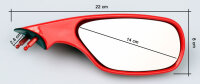 Spiegel-Set rot f&uuml;r Ducati 748 916 996 998 Bj....