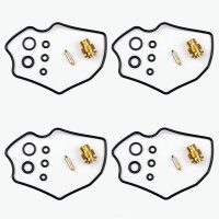 4x Kit de r&eacute;paration de carburateur CAB-K6 pour...
