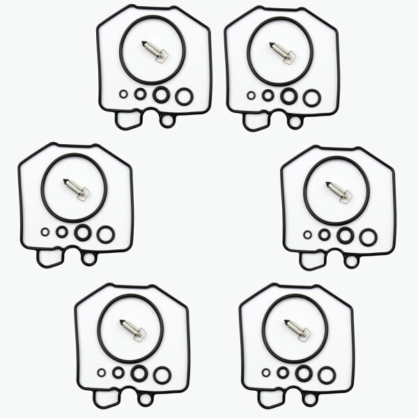 6x Carburetor Repair Kit CAB-H1 for Honda # CBX 1000 /Pro Link # 1979-1983