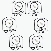 6x Kit di riparazione carburatore CAB-H1 pe Honda # CBX...