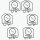 6x Carburetor Repair Kit CAB-H1 for Honda # CBX 1000 /Pro Link # 1979-1983