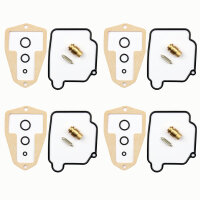4x Kit de r&eacute;paration de carburateur CAB-S3 pour...