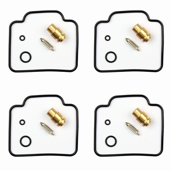 4x Kit di riparazione carburatore CAB-S6 per Suzuki GSX-R 1100 # GU74CD # 86-88