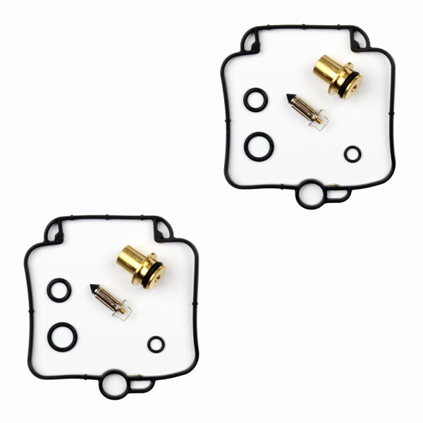 2x Kit de reparaci&oacute;n de carburador CAB-S8 para Suzuki GS 500 # GSX 1100